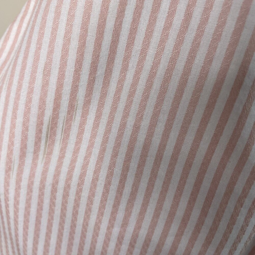 Ann Taylor Factory Womans Dress Stripe Pink White Sleeveless Plus Size 16 c - Picture 4 of 11